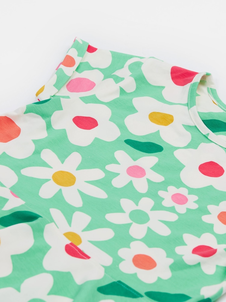 Frugi Flower Spring Skater Dress - Image 3 of 5