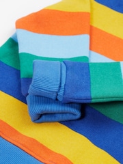Frugi Rainbow Easy On Printed 100% Organic Cotton Jumper - Image 4 of 4