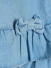 River Island Blue Baby Girls Chambray Collar Set - Image 5 of 5