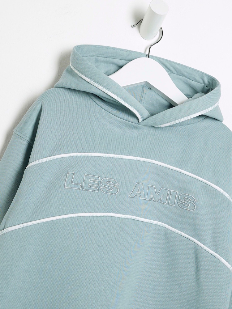 River Island Green Boys Piped Tracksuit - Image 4 of 5