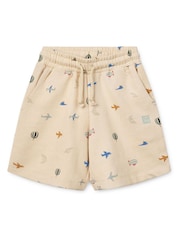 Crème - Liewood Gram Printed Sweatshorts - Image 1 of 1