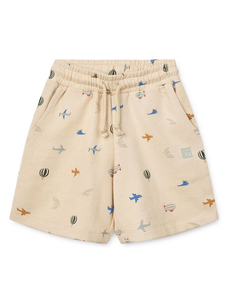 Crème - Liewood Gram Printed Sweatshorts - Image 1 of 1