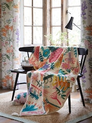 Lucy Tiffney Multi Floral Printed Throw - Image 1 of 3