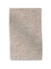 Chunky Weave Mid Natural Sherlock Snuggle Seat Recliner Chair - Image 12 of 12