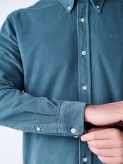Blue Long Sleeve Cord Shirt - Image 5 of 9