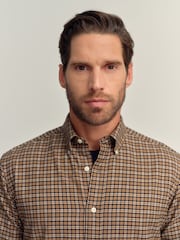 Neutral Long Sleeve Check Shirt - Image 5 of 8