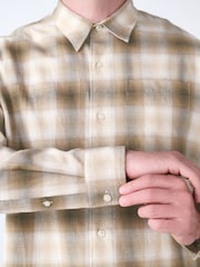 Neutro - Camisa de manga comprida com estampa nas costas em Check - Imagem 4 de 10