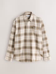Neutro - Camisa de manga comprida com estampa nas costas em Check - Imagem 6 de 10