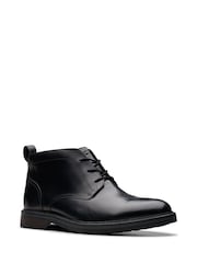 Clarks Black Aldwin Chukka Boots - Image 3 of 7