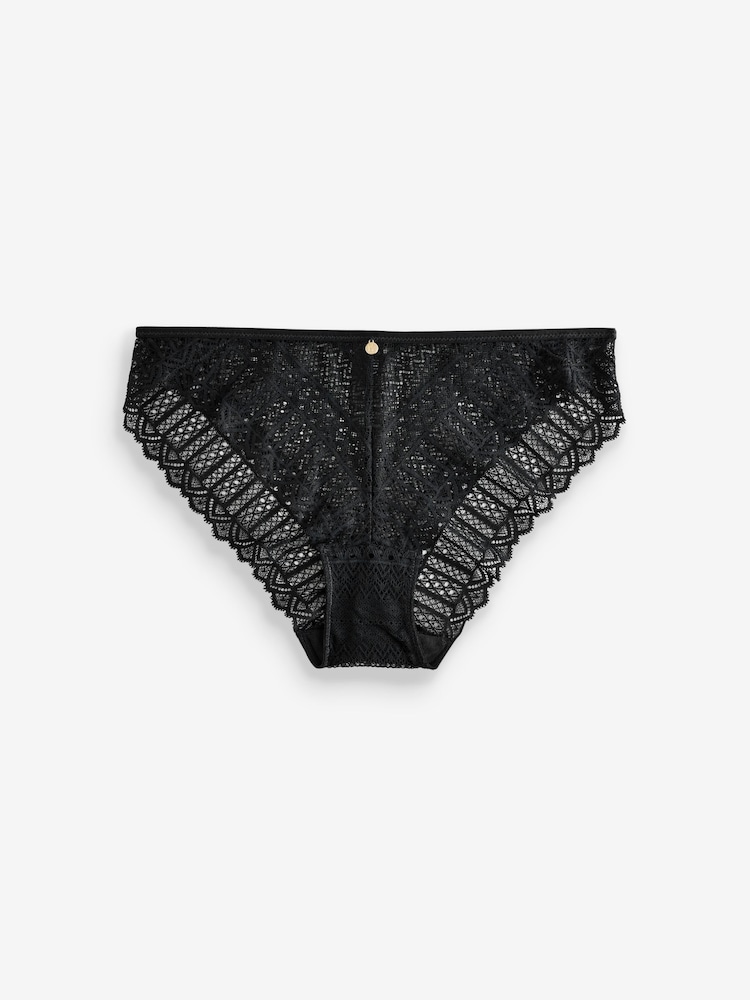 KBX Lace High Leg Knickers 3 Pack - Изображение 2 из 6