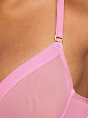 KBX Pink Zadie Non-Pad Plunge Bra - Image 3 of 6