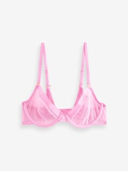 KBX Pink Zadie Non-Pad Plunge Bra - Image 6 of 6