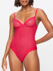 KBX Red Zadie Mesh Underwired Body - Image 1 of 8