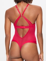 KBX Red Zadie Mesh Underwired Body - Image 2 of 8