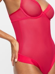 KBX Red Zadie Mesh Underwired Body - Image 5 of 8