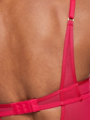 KBX Red Zadie Mesh Underwired Body - Image 6 of 8