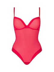 KBX Red Zadie Mesh Underwired Body - Image 7 of 8