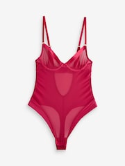 KBX Red Zadie Mesh Underwired Body - Image 8 of 8