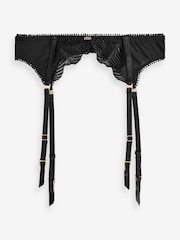 KBX Lana Shell Embroidery Suspender - Image 1 of 4