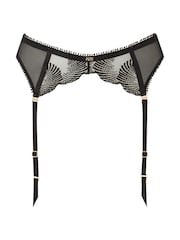 KBX Lana Shell Embroidery Suspender - Image 2 of 4