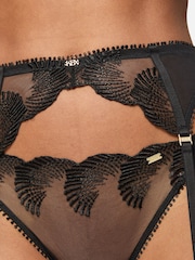 KBX Lana Shell Embroidery Suspender - Image 4 of 4