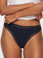 KBX White Thong Brazilian Knickers 3 Pack - Image 10 of 11