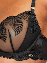 KBX Lana Shell Embroidery Non Pad Balcony Bra - Image 3 of 9