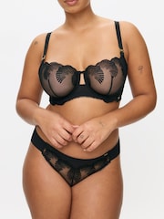 KBX Lana Shell Embroidery Non Pad Balcony Bra - Image 5 of 9