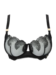 KBX Lana Shell Embroidery Non Pad Balcony Bra - Image 7 of 9