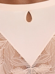 Lichtroze - KBX Harper Scalloped Lace Smooth Padded Plunge Bra - Image 5 of 7