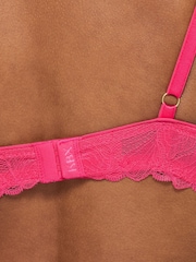 KBX Harper Scalloped Lace Smooth Padded Plunge Bra - Imagen 2 de 8