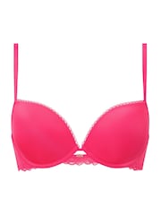 KBX Harper Scalloped Lace Smooth Padded Plunge Bra - Imagen 7 de 8