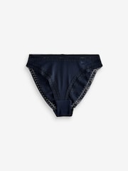 Синий - KBX Brazilian Knickers 3 Pack - Изображение 4 из 4