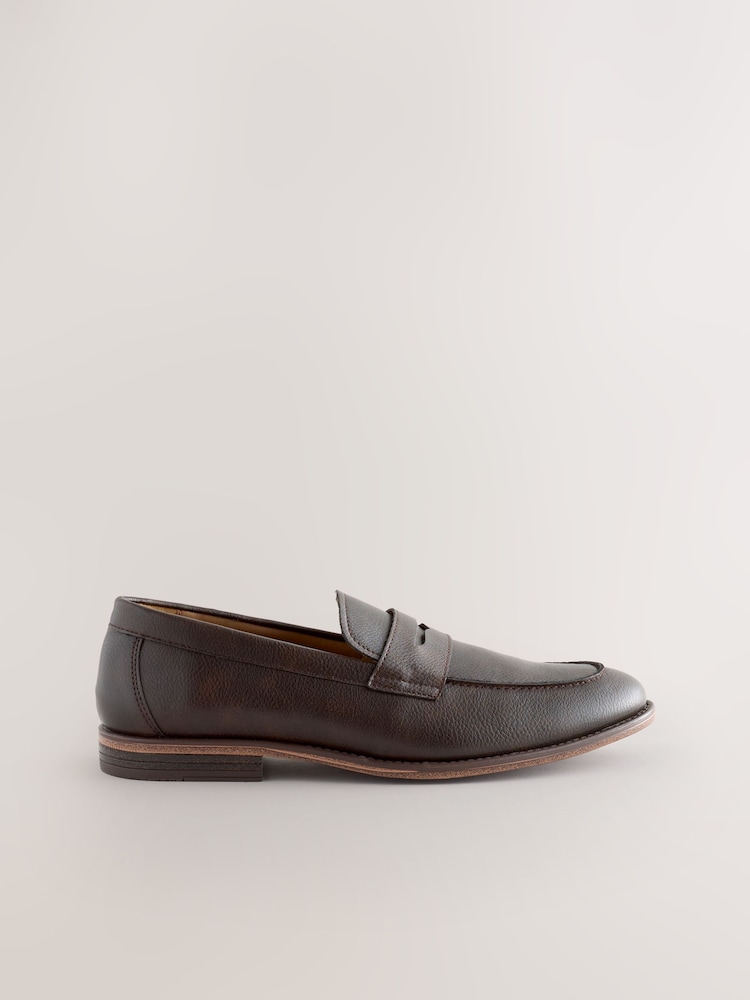 Brown Standard Fit Saddle Loafers - Image 2 of 7