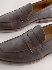 Brown Standard Fit Saddle Loafers - Image 5 of 7