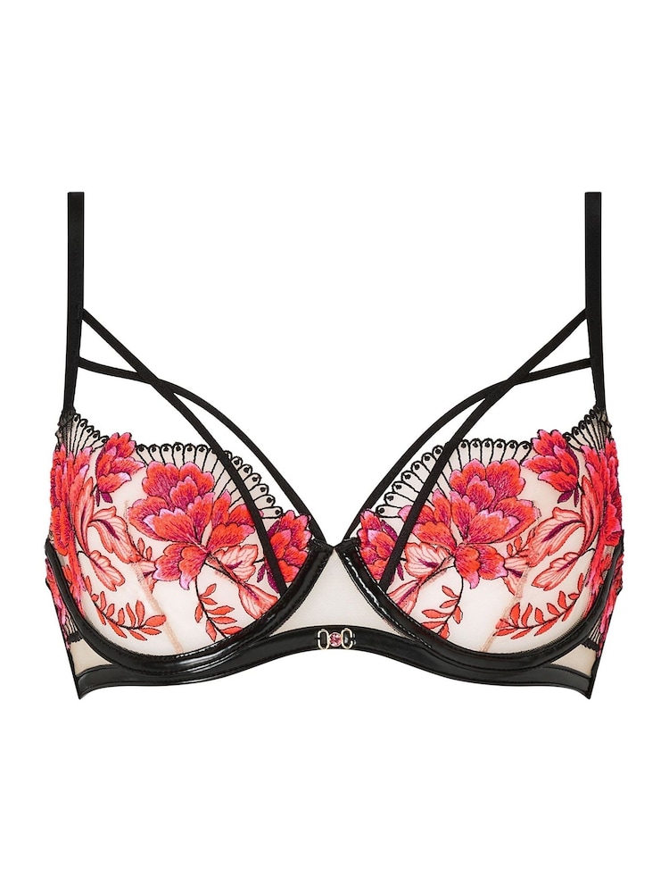 Ann Summers Black Non Pad Balcony Faithful Non-Pad Balcony Bra - Image 6 of 6