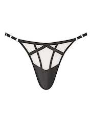 Белый/светло-бежевый - Ann Summers Sheer Desire Illusion Mesh Non Pad Plunge Bra - Изображение 6 из 6