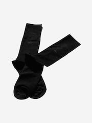 CDLP Black Bamboo Mid Length Socks - Image 2 of 3