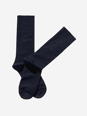 CDLP Blue Bamboo Mid Length Socks - Image 2 of 3