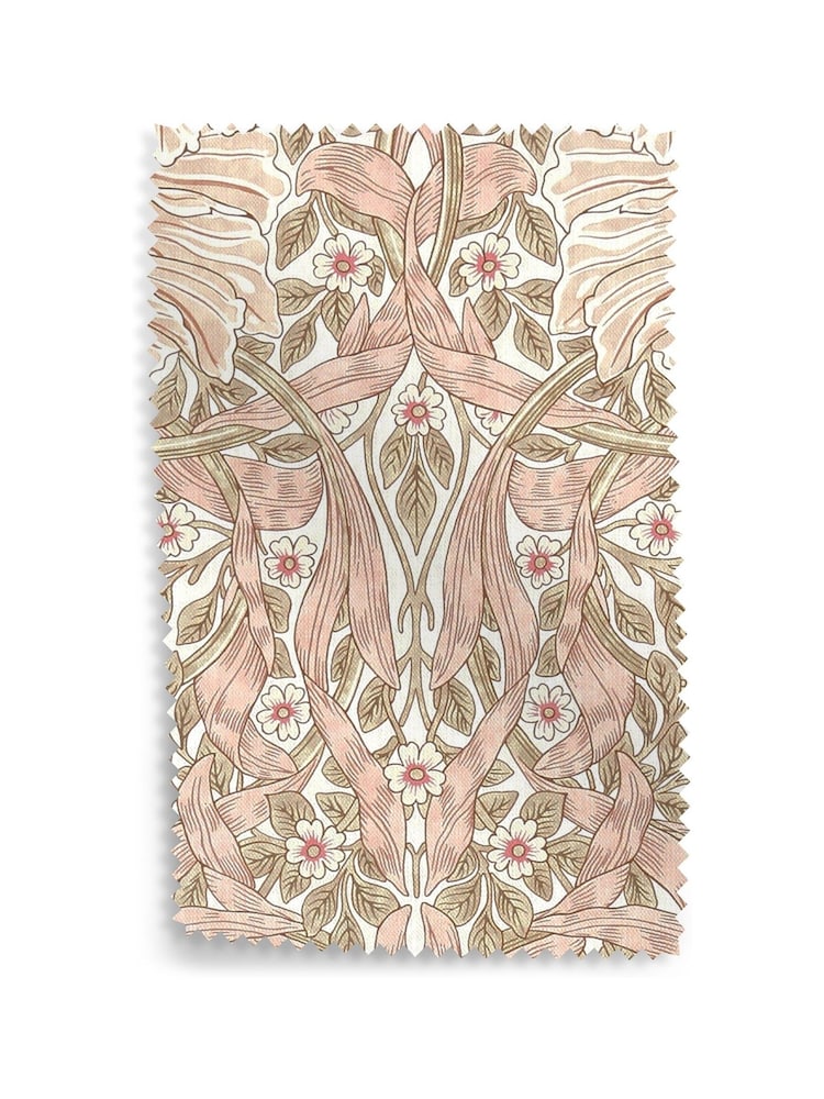 Morris & Co Cochineal Pink Pimpernel by Morris and Co Upholster Swatch - Image 1 of 1