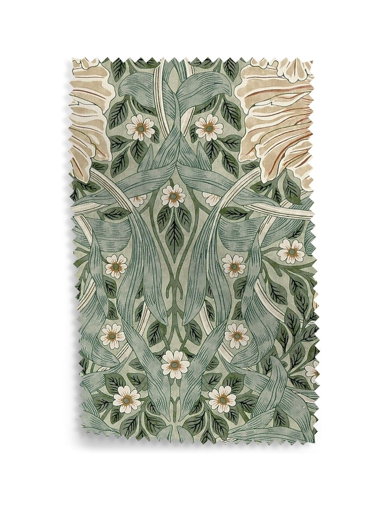 Morris & Co Bayleaf Green Pimpernel by Morris and Co Upholster Swatch - Image 1 of 1