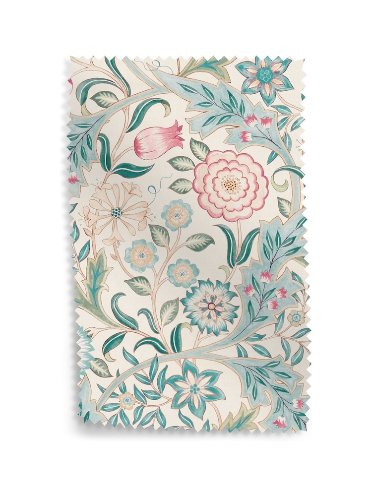Morris & Co Ivory Natural Wilhelmina by Morris and Co Upholstery Swatch - Image 1 of 1
