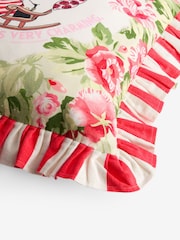 Cath Kidston Red Moomin Mamma Ruffle Edge Cushion - Image 7 of 7