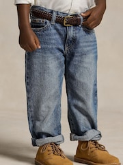 Polo Ralph Lauren Blue Classic Relaxed Denim Jeans - Image 1 of 1