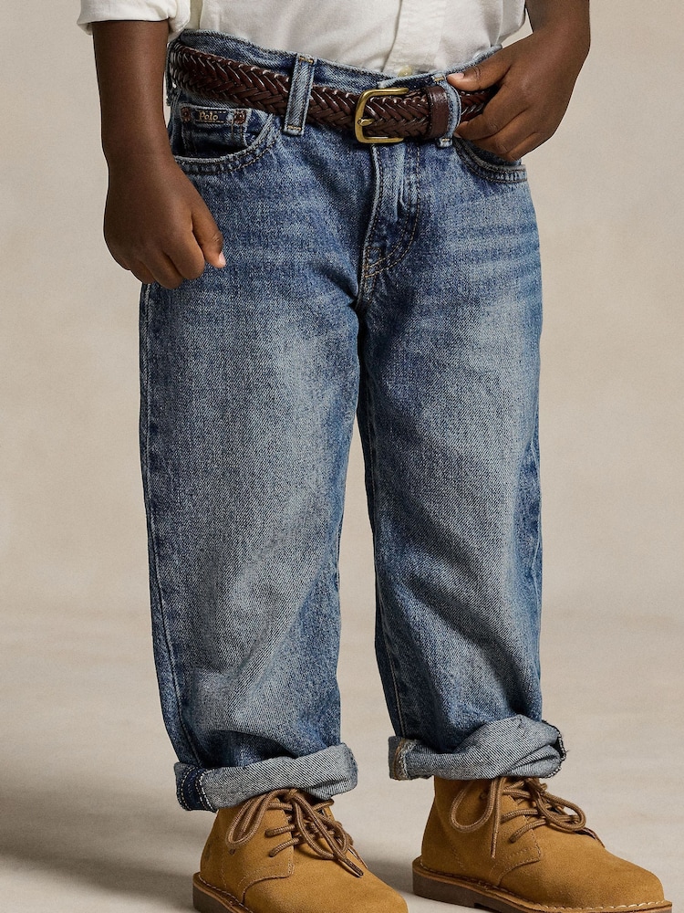 Polo Ralph Lauren Blue Classic Relaxed Denim Jeans - Image 1 of 1