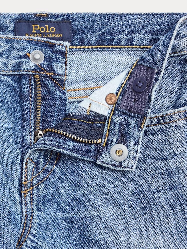 Polo Ralph Lauren Blue Classic Relaxed Denim Jeans - Image 6 of 6