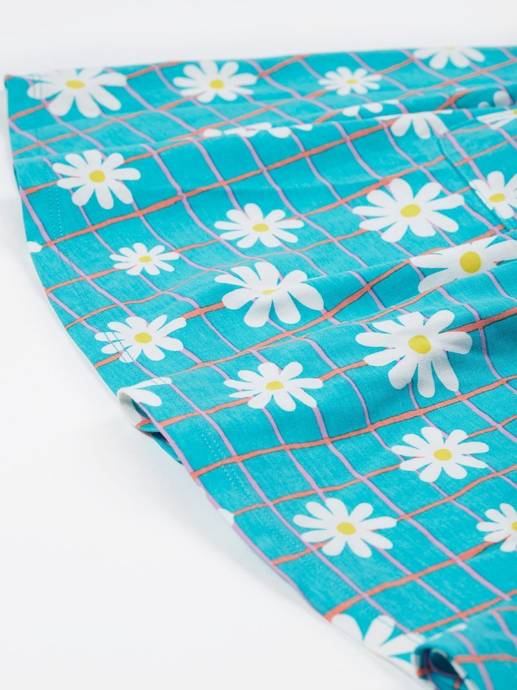 Frugi Blue Holiday Summer Dress - Image 4 of 6