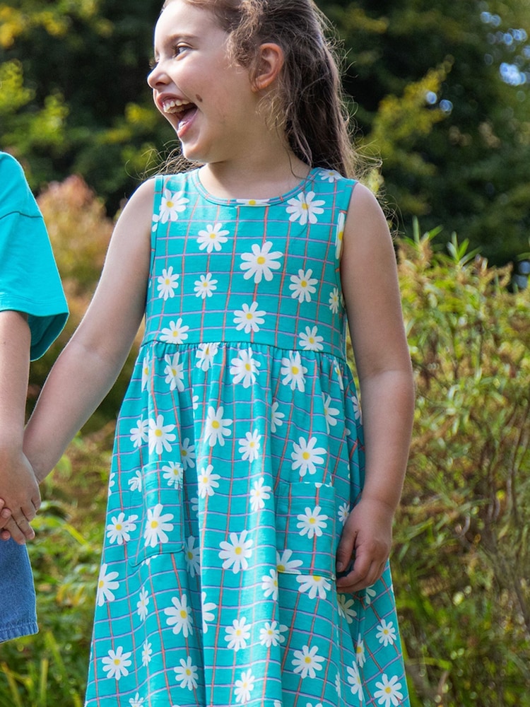 Frugi Blue Holiday Summer Dress - Image 5 of 6