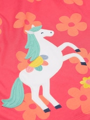 Frugi Pink Floral Horse Dress - Girls' Dress - Image 3 of 4