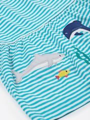 Frugi Kids Blue Pixy 100% Cotton Dress - Image 3 of 5